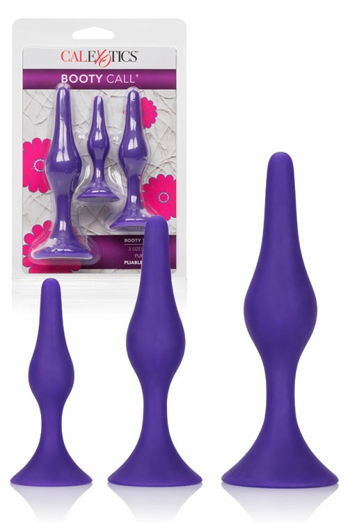 Silicone Slim Anal Training Kit (3 Pce) Anal Toys Purple