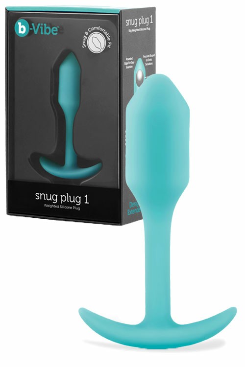 Snug Plug 1 3.4″ Weighted Butt Plug Anal Toys Mint