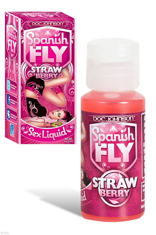 Spanish Fly Sex Drops Strawberry Lubes & Essentials Strawberry