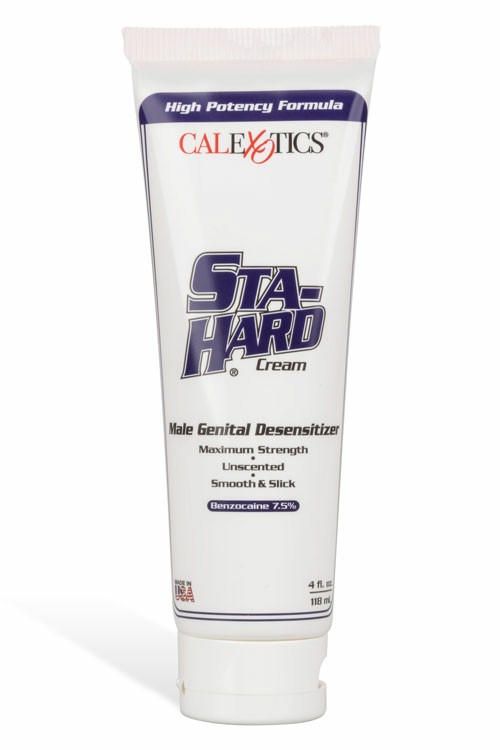 Sta Hard Male Genital Desensitiser Cream (118Ml) Lubes & Essentials White