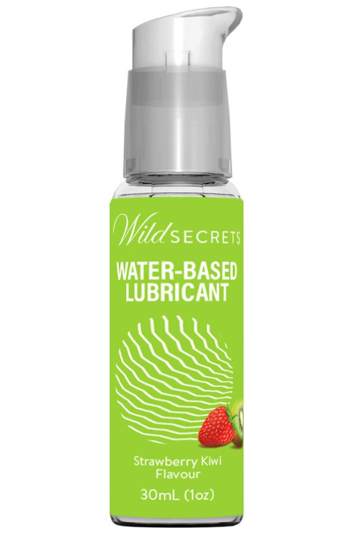 Strawberry Kiwi Water Based Flavoured Lubricant (30Ml) Lubes & Essentials Clear