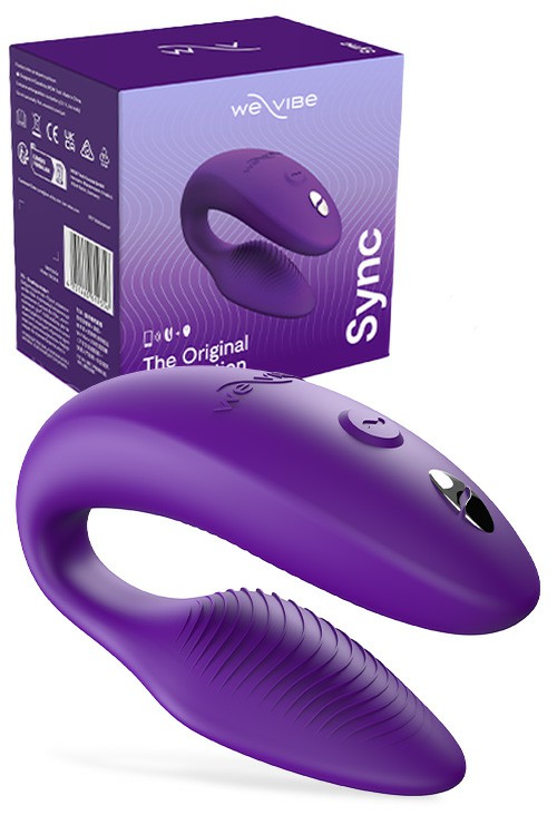 Sync 2 Remote & App Controlled 2.95″ Couples Vibrator Couples Toys Pink