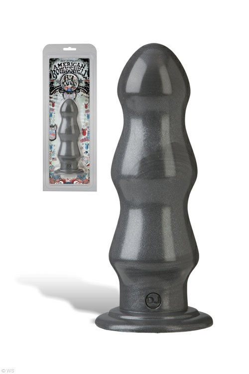 Tango 7″ Butt Plug Anal Toys Gun Metal