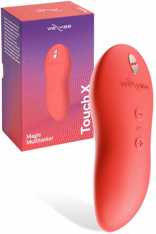 Touch X Lay On Vibrator & Massager Clitoral Vibrators Coral