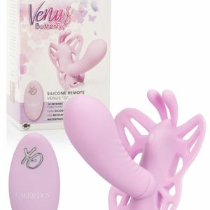 Venus Remote Controlled 3.5″ G Spot Butterfly Vibrator Rabbit Vibrators Pink