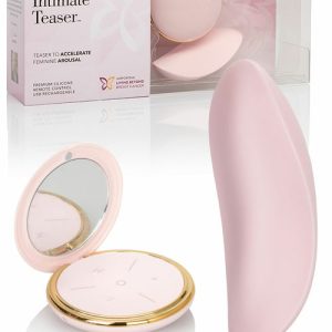 Vibrating Remote Controlled 4″ Teaser Vibrators Pink