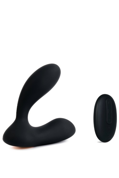 Vick Remote Controlled 3.9″ Prostate Massager Prostate Massagers Black