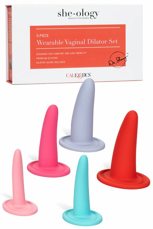 Wearable Vaginal Dilator Set (5 Pce) Female Sexual Enhancers Multi