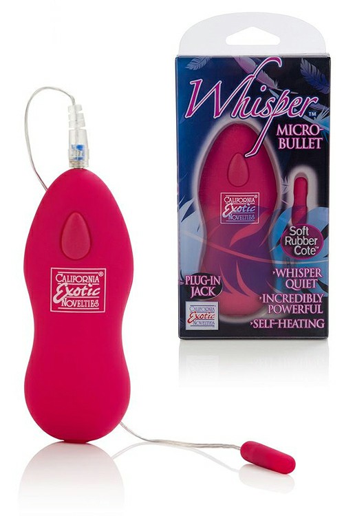 Whisper Micro Bullet Bullet Vibrators Pink