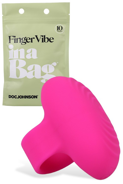 2″ Finger Vibe In A Bag Clitoral Vibrators Pink