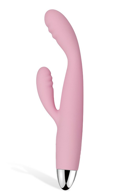 Cici Plus 7.1″ Flexible Rabbit Vibrator Rabbit Vibrators Light Pink