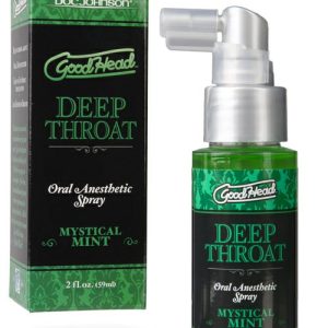 Goodhead Deep Throat Spray Mint (2 Oz.) Lubes & Essentials Mint