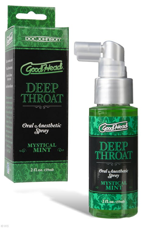 Goodhead Deep Throat Spray Mint (2 Oz.) Lubes & Essentials Mint