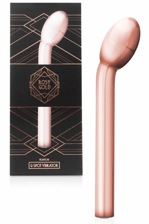 Nouveau 8.7″ G Spot Vibrator G-Spot Vibrators Rose Gold