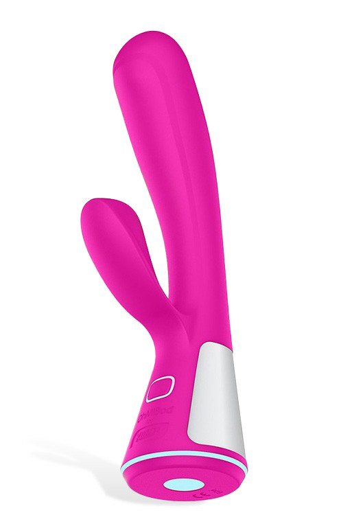 Ohmibod Fuse 7.1″ App Controlled Interactive Rabbit Vibrator Rabbit Vibrators Pink