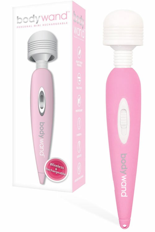 Personal 6″ Mini Rechargeable Massager Vibrators Pink