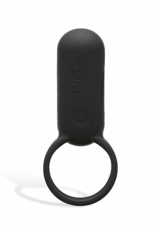 Rechargeable Powerful Cock Ring Couples Rings Black