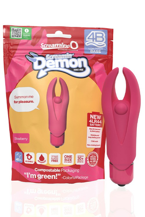 Screamin Demon Mini Clitoral Vibrator Clitoral Vibrators Blue