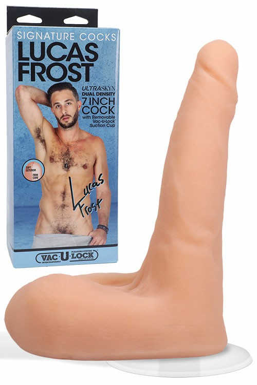 Signature Cocks Lucas Frost 7.5″ Realistic Dildo With Suction Cup Dildos Flesh