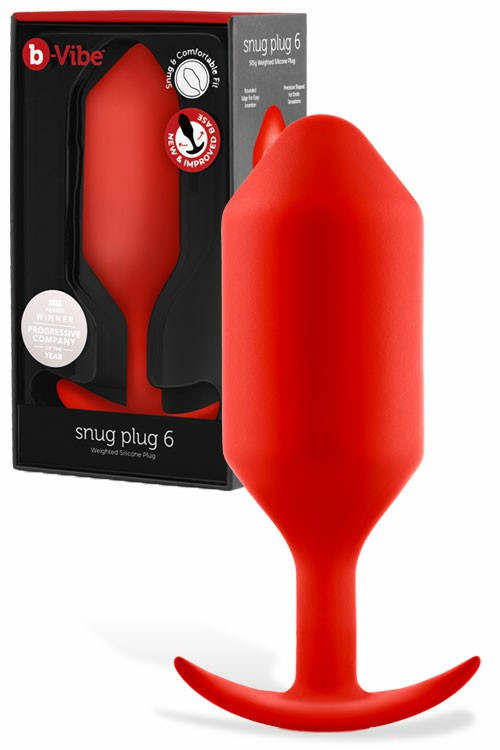 Snug Plug 6 6.3″ Weighted Butt Plug Anal Toys Marine