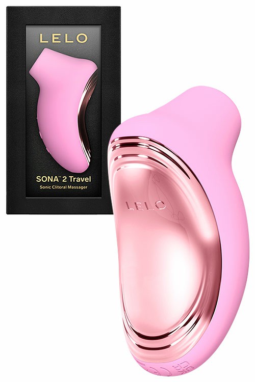 Sona 2 Travel 3.4″ Sonic Clitoral Stimulator Clitoral Vibrators Pink